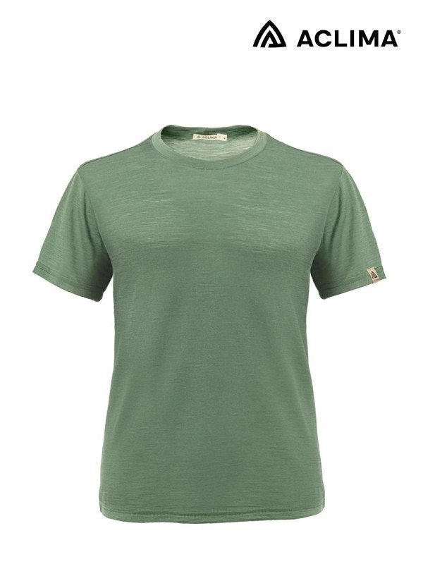 LIGHTWOOL CLASSIC TEE #Dark Ivy [106817]｜ACLIMA