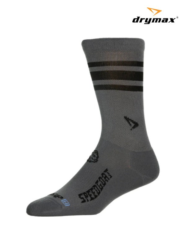 LiteTrail Running Crew #Dark Gray/Black-speed goat-｜drymax