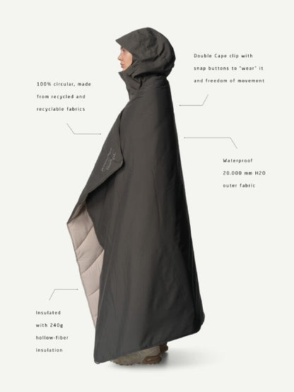 The Reconnect Blanket #Baremark Green/Sandstorm [850030]｜HOUDINI