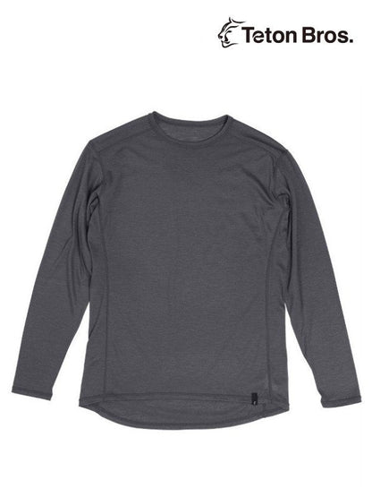 Axio Lite L/S (Men) #Gray [TB231-25M] ｜Teton Bros.