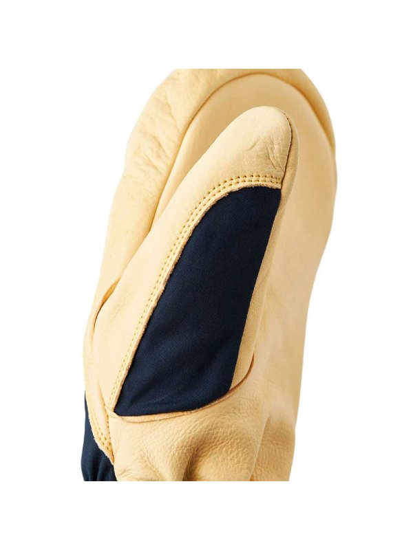 Narvik Ecocuir Mitt #Grey [30941]｜HESTRA