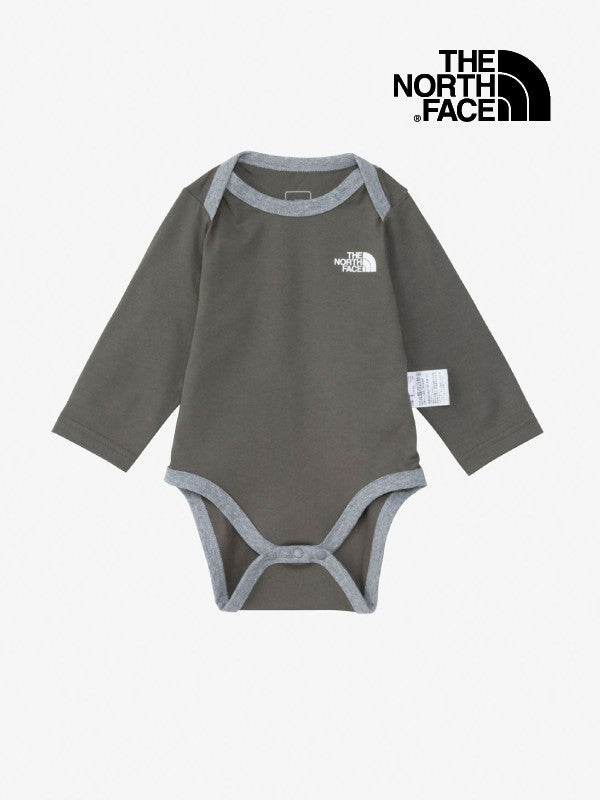 Baby L/S Cotton Rompers #NT [NTB82353]｜THE NORTH FACE【Outlet_40】