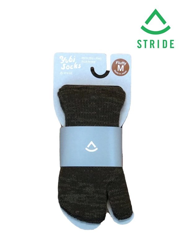 Yubi Socks FLUFFY #Green [1568]｜STRIDE