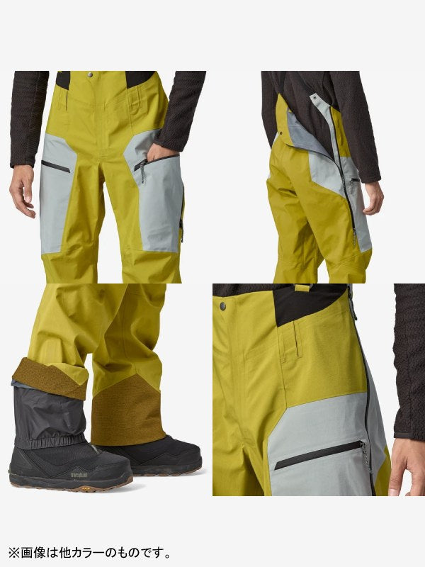 Men's Untracked Bibs #BLK [29904]｜patagonia