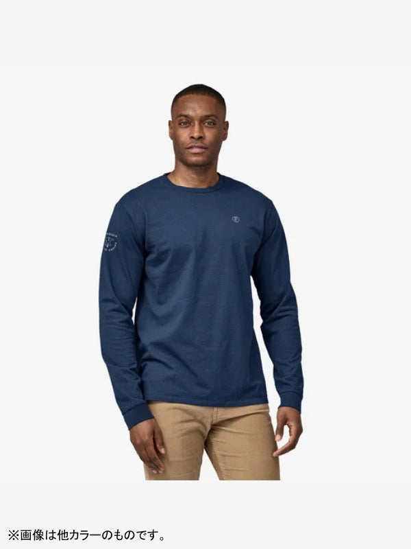 Men's L/S Forge Mark Responsibili-Tee #STGN [37695]｜patagonia