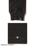 MERINO LONGSLEEVE T-SHIRTS #SAX [PS222022]｜PAPERSKY WEAR