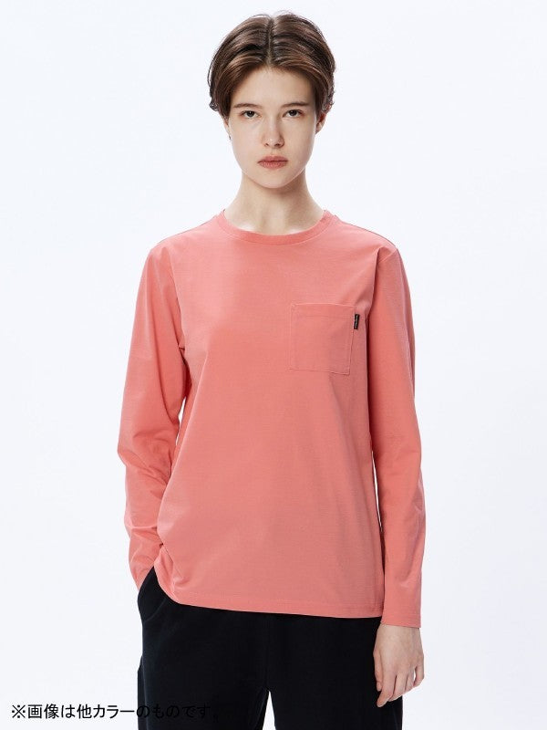 Women's L/S Airy Relax Tee #K [NTW62345]｜THE NORTH FACE