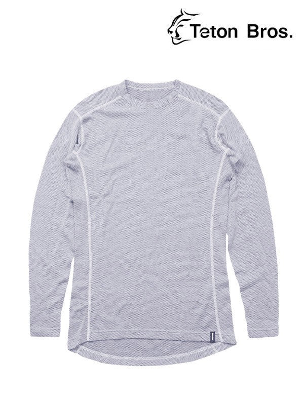 MOB Wool L/S (Men) [2019 model] #Gray Heather ｜Teton Bros.