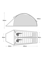 ソーラーフォトン2 フットプリント付 #サンド (日本限定カラー)｜TERRA NOVA