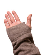 YAK BREEZE PULLOVER #Undyed Mocha [102823]｜STATIC