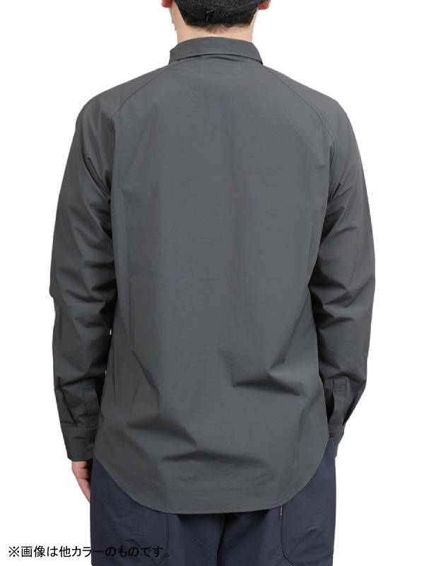 ソフトシェルのショートカラーシャツ #ハイジロ [021054]｜AXESQUIN