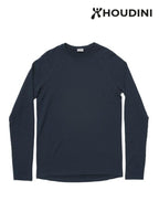 Men's Desoli Thermal Crew #Blue Illusion [840034]｜HOUDINI