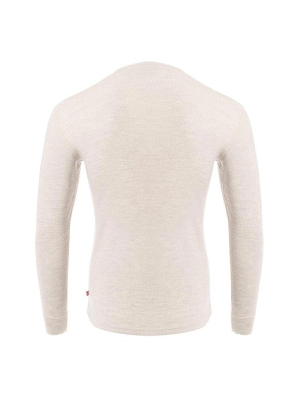 Warmwool Grandad Shirt [M] #Beige Melange [101717]｜ACLIMA