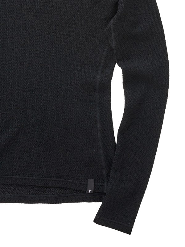 Women's MOB Wool L/S #Black [TB233-68031]｜Teton Bros.【Outlet_30】