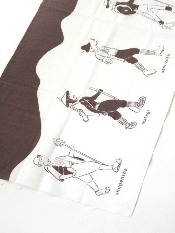 Ise Cotton Hand Towel #HISTORY OF JAPANESE HIKING STYLE｜mimie
