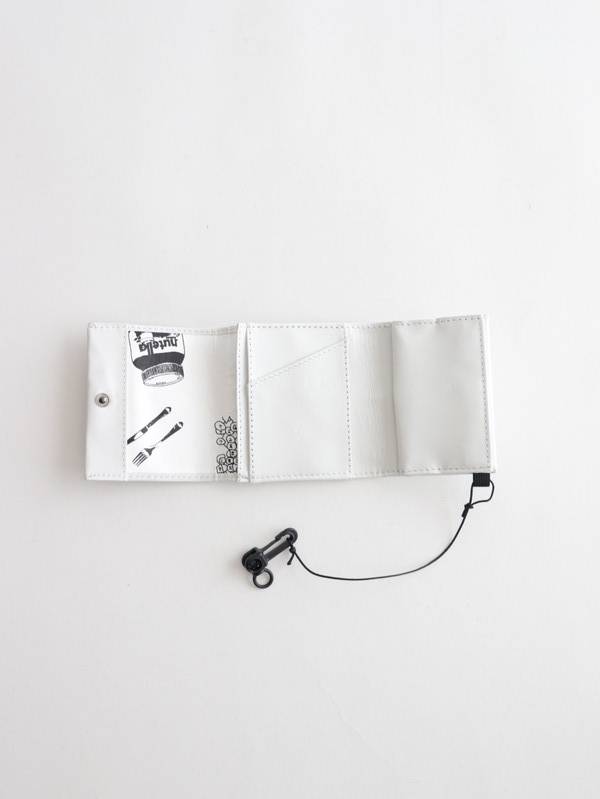 multi wallet レザー #white ｜holo