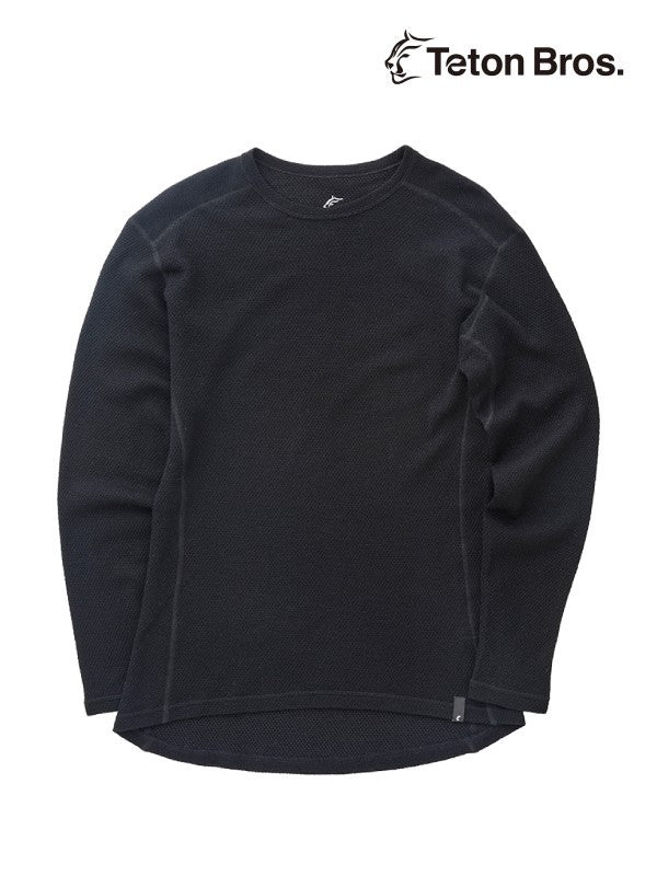 MOB Wool L/S #Black [TB223-68030] ｜Teton Bros.