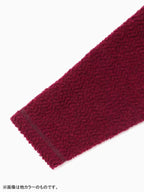 Women's re wool JQ crew neck #black [5743284061] ｜andwander