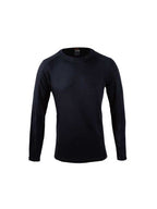 Men's baselayer LS midcrew neck top #Black [P68001]｜POINT6