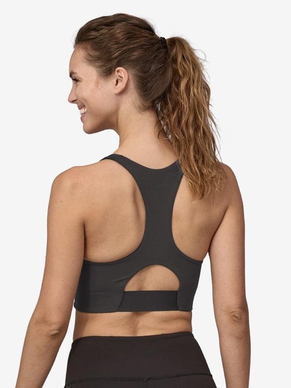 Women's Maipo Mid Impact Bra #BLK [32120]｜patagonia