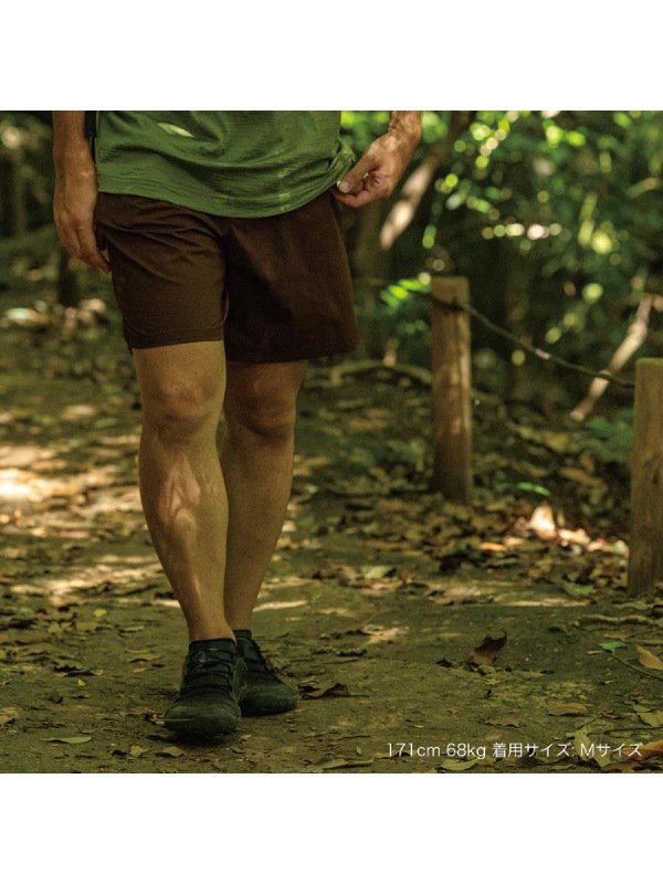 FORGE LT SHORTS #Dark Brown [101323]｜STATIC【Outlet_30】