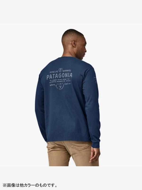 Men's L/S Forge Mark Responsibili-Tee #STGN [37695]｜patagonia