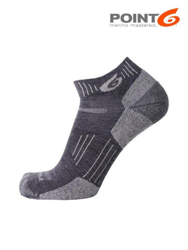 37.5 Hiking Essential Extra Light Mini Crew #Gray [11-3535-200]｜POINT6