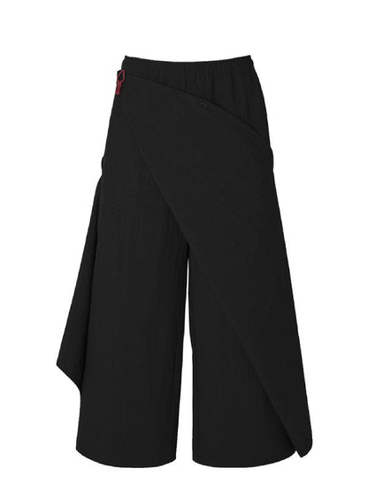 Covered pants autumn #black [42024]｜AXESQUIN