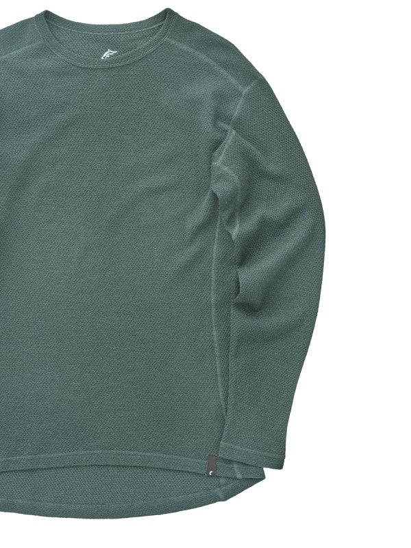 MOB Wool L/S (Men) #Olive [TB233-68020] | Teton Bros. [TIME_SALE_Teton_Bros.]