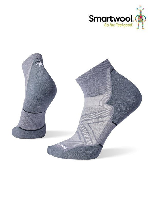 Men's Run Target Cushion Ankle #Graphite [SW7010500300] | Smartwool