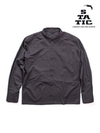 SNAKE DIKE 長袖襯衫 #Carbon [104823]｜STATIC
