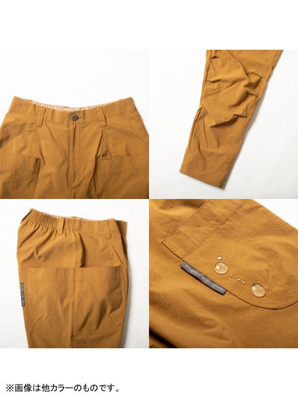 Vintage nylon pants #mustard [022018] | AXESQUIN