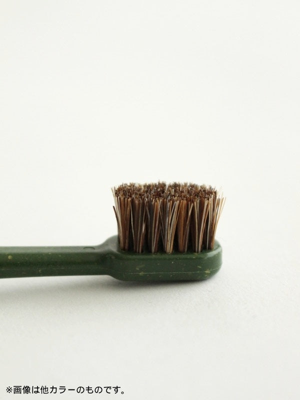 歯ブラシHEAD HYBRID BAMBOO 花馬毛 #グレー [OM-HB-GY-03]｜ORAL MOUNTAIN
