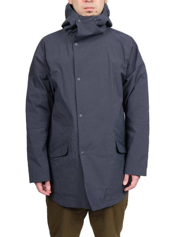 ヴィンテージナイロンのパーカー #アオニビ [21051]｜AXESQUIN