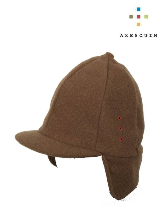 Wool pointed cap #Olive [013044] | AXESQUIN