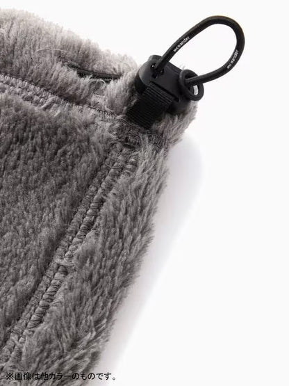 high loft fleece neck warmer #black [5743277021] ｜andwander