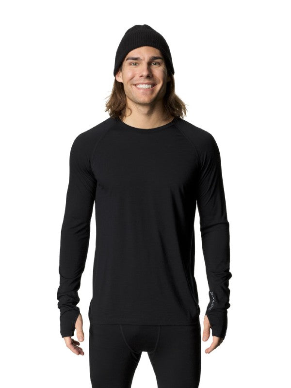 Men's Desoli Light Crew #True Black [840040]｜HOUDINI