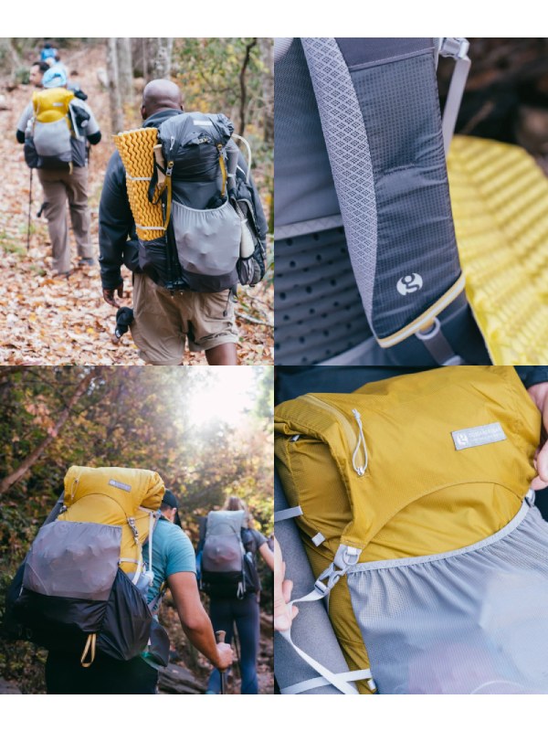 Gorilla 50 Ultralight Backpack #Yellow [GSCU0021-711]｜GOSSAMER