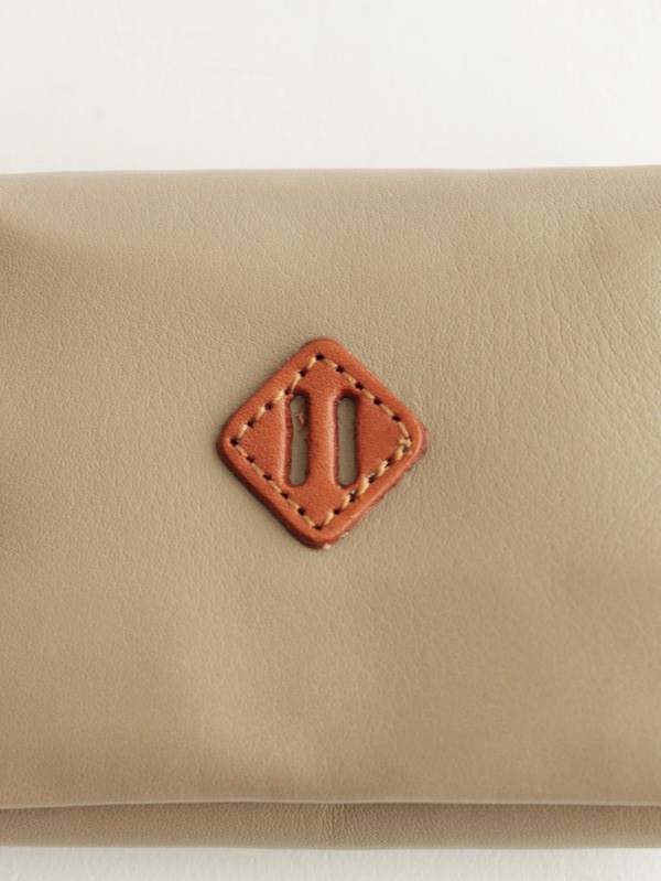 multi wallet レザー #tan ｜holo