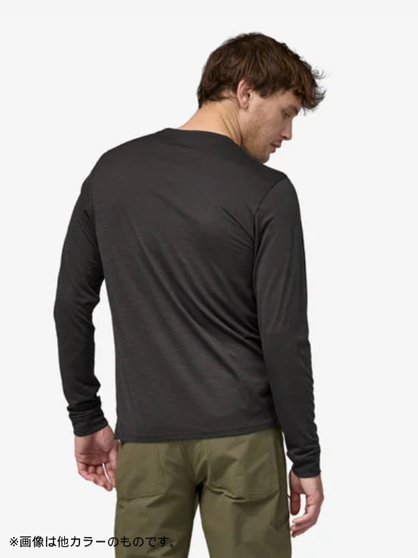 Men's L/S Cap Cool Merino Shirt #WAVB [44550] ｜patagonia
