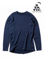 ALL ELEVATION GRID CREW #Navy｜STATIC