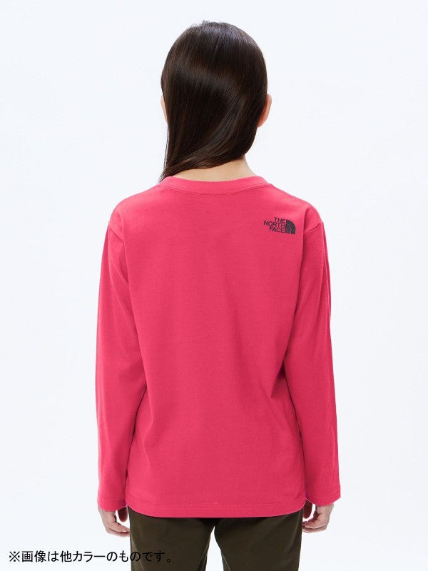 Kid's L/S Small Square Logo Tee #K [NTJ32357]｜THE NORTH FACE