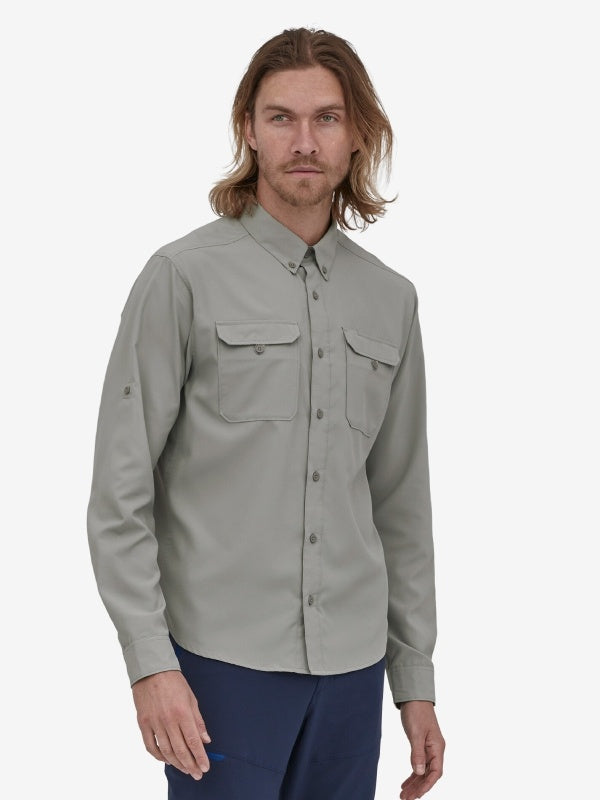 Men's L/S Self Guided Hike Shirt #SGRY [41900]｜patagonia