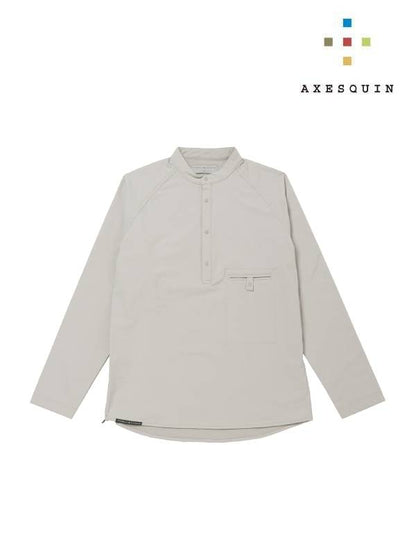 Soft shell fleece pullover shirt #Hijiro [021056] | AXESQUIN