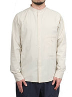 ソフトシェルのバンドカラーシャツ #ハイジロ[021055]｜AXESQUIN