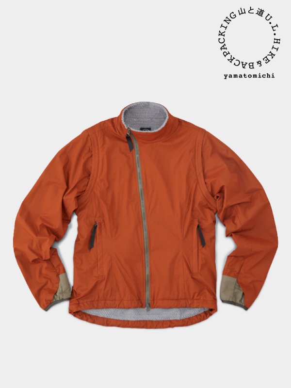 Women's Light Alpha Vest/Jacket #Orange (Women's) | Yama to Michi