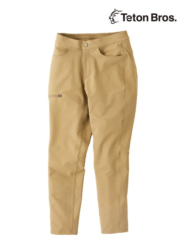 Women's Crag Pant #Khaki [TB233-32011] ｜Teton Bros.