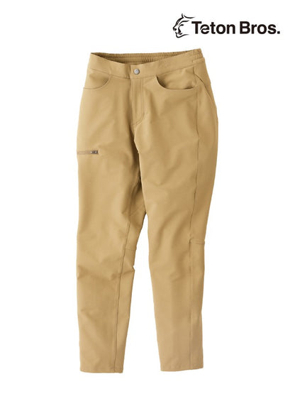 Women's Crag Pant #Khaki [TB233-32011] ｜Teton Bros.