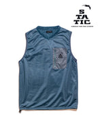 ADRIFT VEST #Ocean Blue [103323]｜STATIC