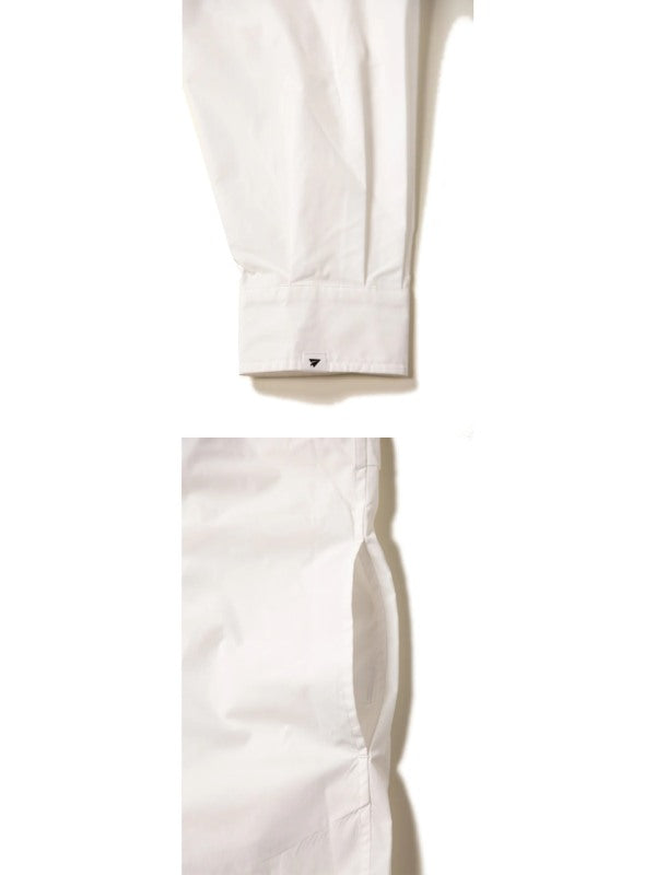 HIKE&BIKE CAVE TYPEWRITER BIG SHIRT #WHITE [PS231005]｜PAPERSKY WEAR